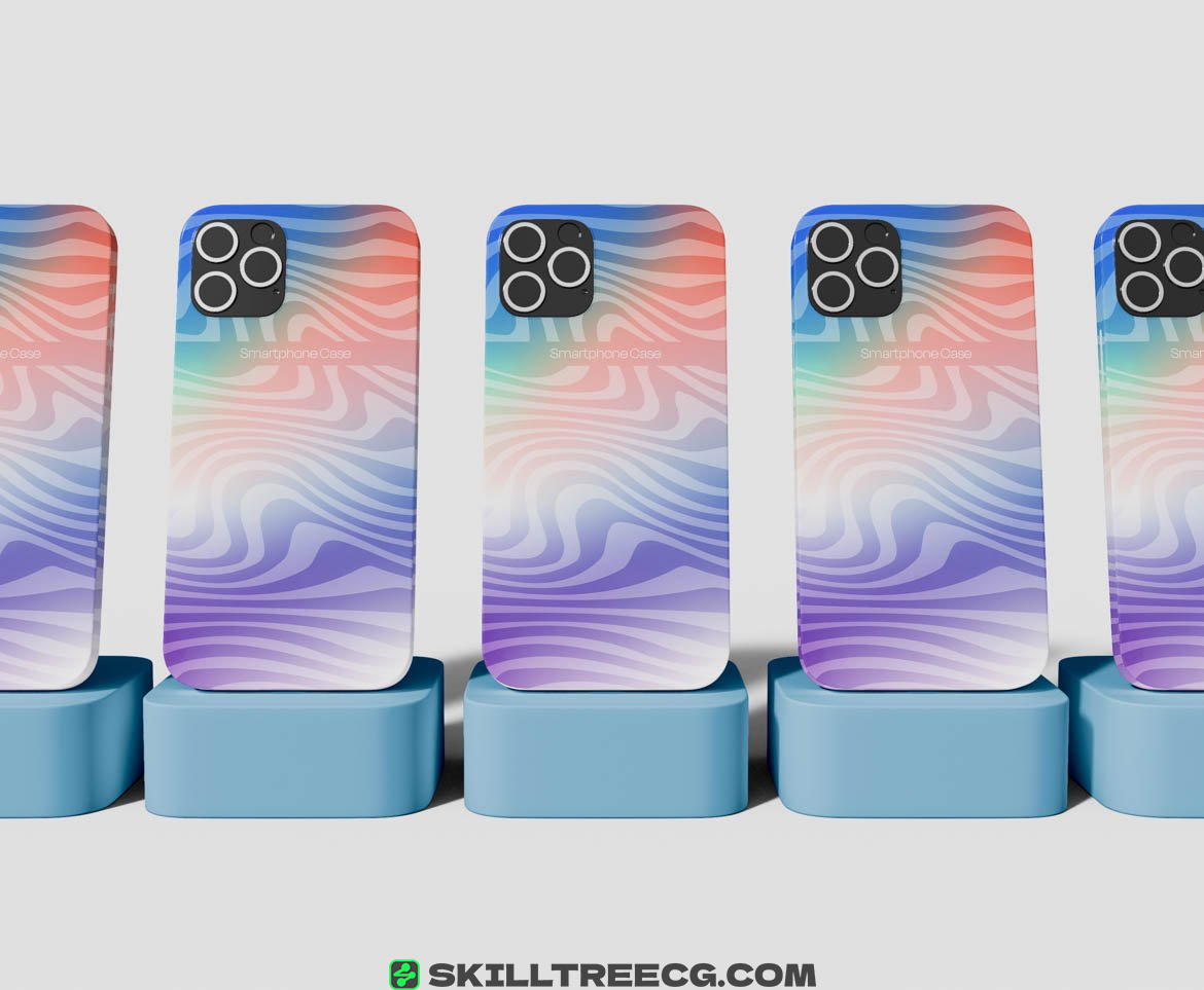 图片[4]-Smartphone Cases Mockup（309567）-技能树